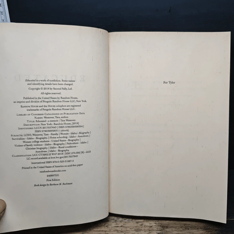 Educated: A Memoir - Tara Westover รูปที่ 6