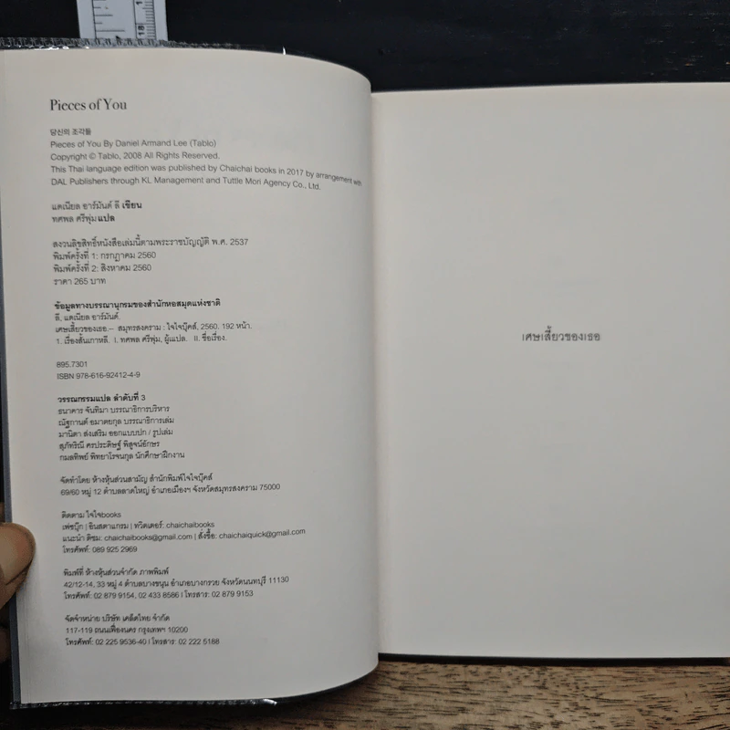 Pieces Of You (เศษเสี้ยวของเธอ) - แดเนียล อาร์มันด์ ลี (Tablo) รูปที่ 8