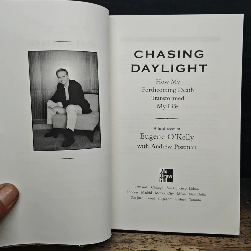 Chasing Daylight: How My Forthcoming Death Transformed My Life - Eugene O'Kelly รูปที่ 6
