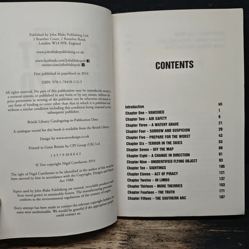 Flight MH370: The Mystery - Nigel Cawthorne รูปที่ 6