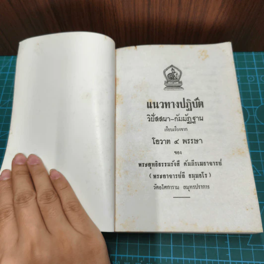 แนวทางปฏิบัติ วิปัสสนา-กัมมัฏฐาน เรียบเรียงจากโอวาท 4 พรรษา - พระสุทธิธรรมรังสี รูปที่ 6