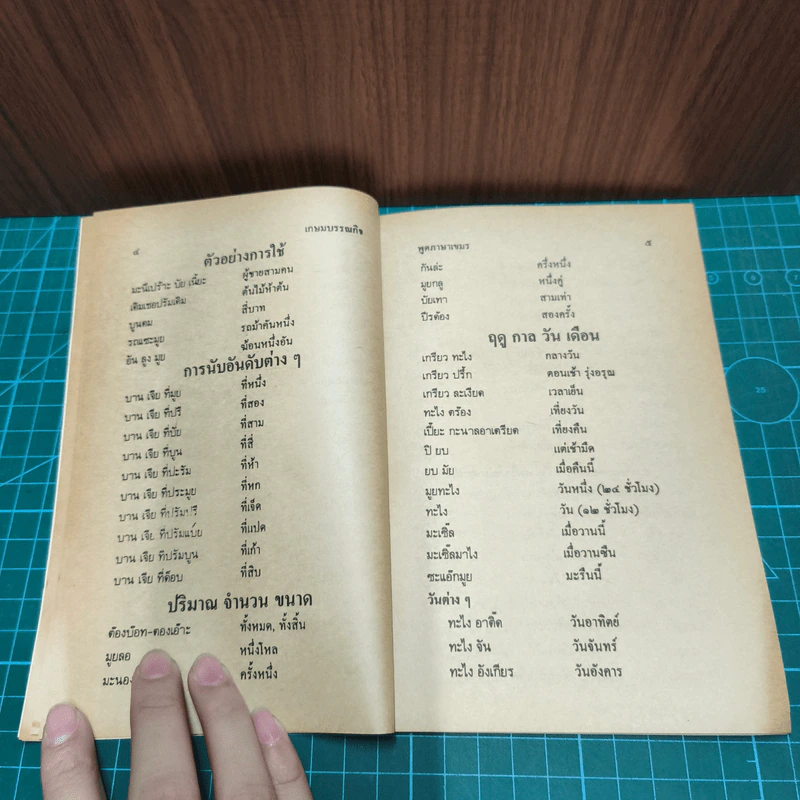 หนังสือ พูดภาษาเขมร รูปที่ 7