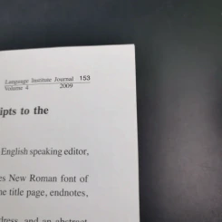 Language Institute Journal Volume 4 September 2009 รูปที่ 13
