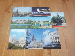 โปสการ์ด Moscow ขนาด 11.5 X 16.5 cm รูปที่ 2