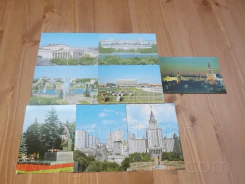โปสการ์ด Moscow ขนาด 11.5 X 16.5 cm รูปที่ 2