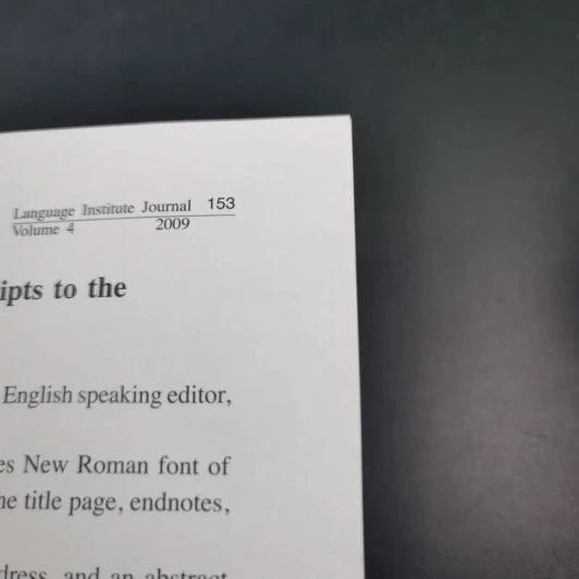 Language Institute Journal Volume 4 September 2009 รูปที่ 13