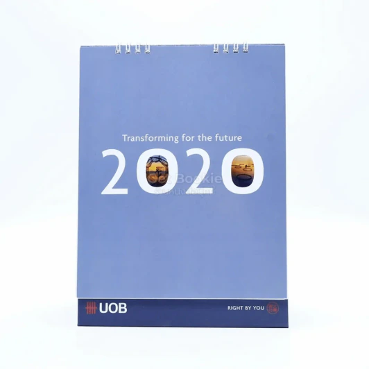 ปฏิทินตั้งโต๊ะ UOB 2563 Transforming For The Future 2020 รูปที่ 1