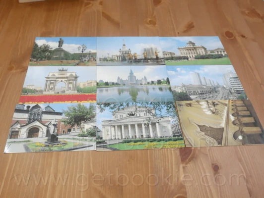 โปสการ์ด Moscow ขนาด 11 X 15 cm รูปที่ 2