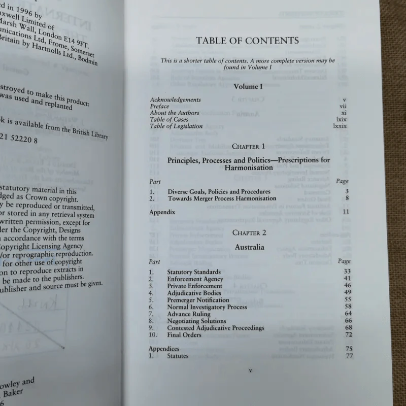 International Mergers The Antitrust Process Volume 1-2 รูปที่ 7