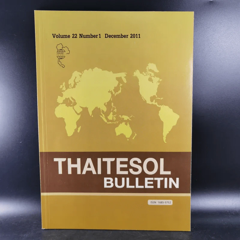 Thaitesol Bulletin Volume 22 Number 1 Dec 2011 รูปที่ 1