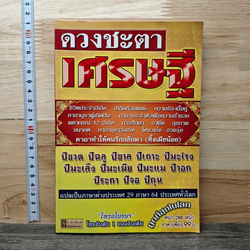 ดวงชะตาเศรษฐี - โหรอโยธยา รูปที่ 1