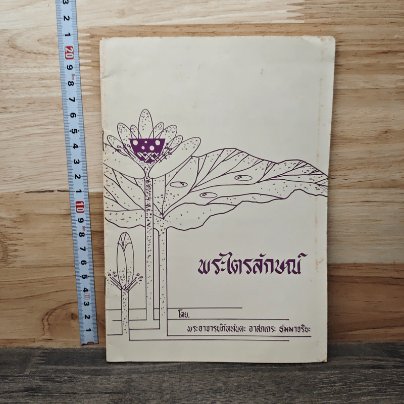 พระไตรลักษณ์ - พระอาจารย์ภัททันตะ อาสภเถระ ธัมมาจริยะ รูปที่ 1