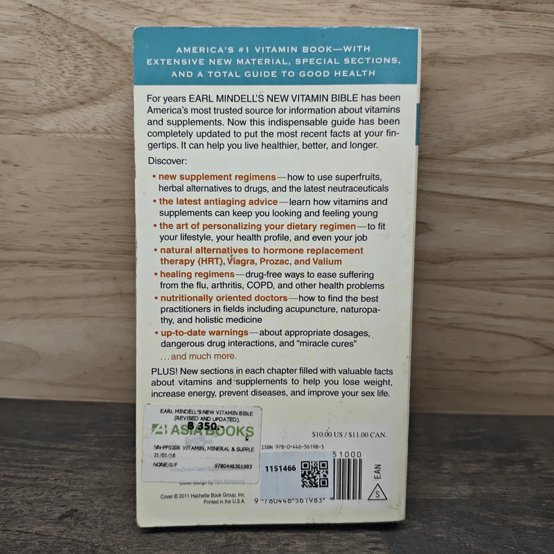 Earl Mindell's New Vitamin Bible - Earl Mindell รูปที่ 5