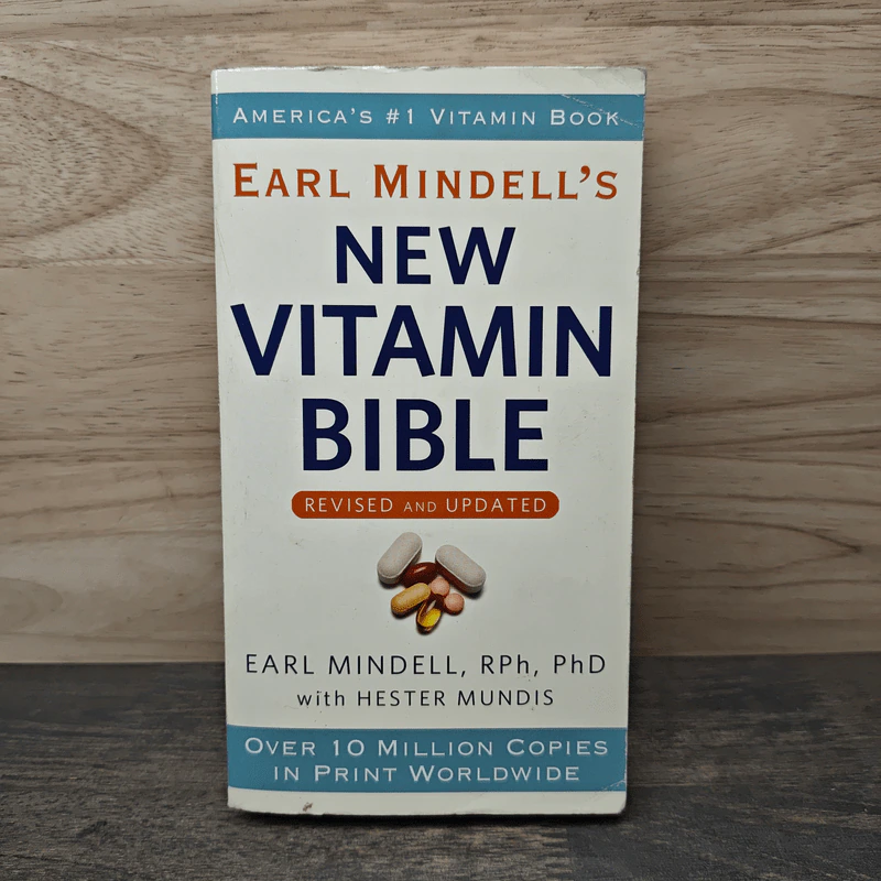 Earl Mindell's New Vitamin Bible - Earl Mindell รูปที่ 1