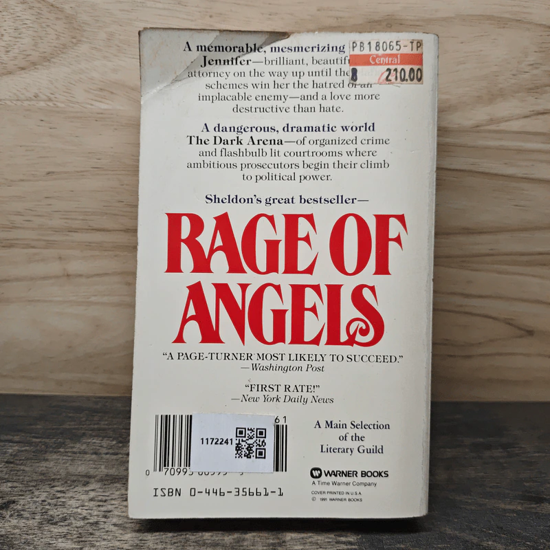 Rage of Angels - Sidney Sheldon รูปที่ 5