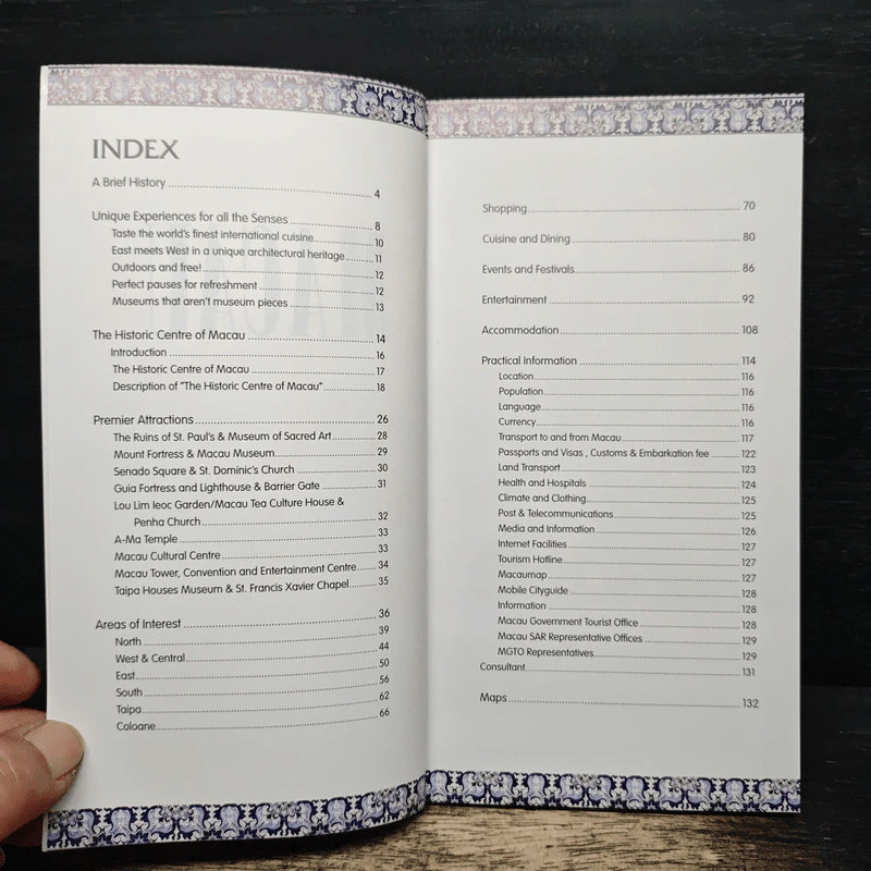 Macau Guide Book รูปที่ 6