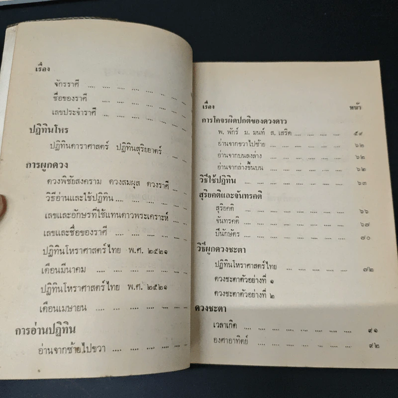โหราศาสตร์ไทย การผูกดวง และวางลัคนา ฉบับสมบูรณ์ รูปที่ 8