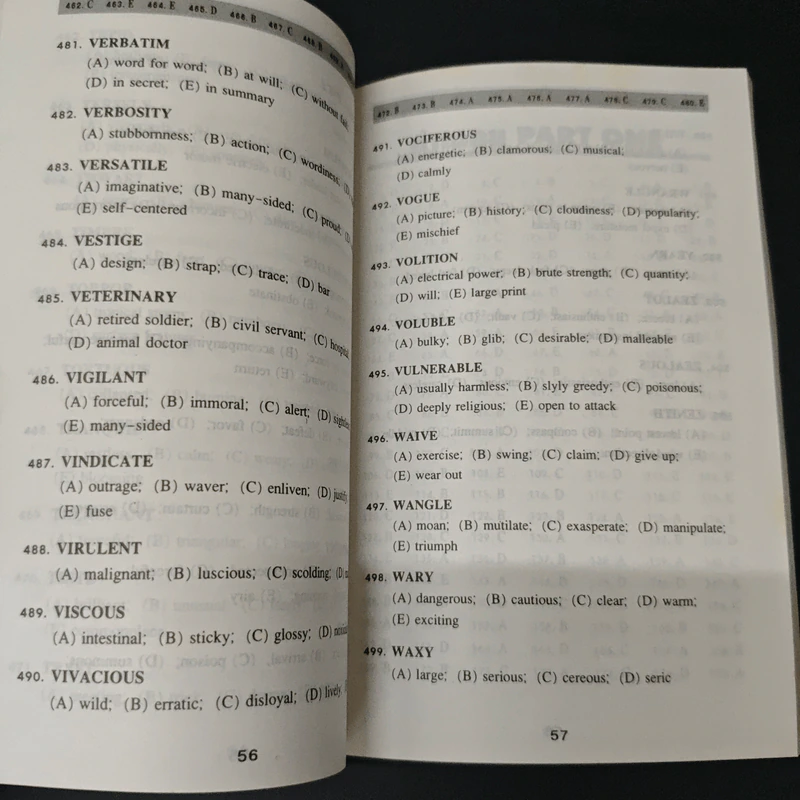 Word Power แบบฝึกหัดเพื่อการพัฒนาความรู้คำศัพท์ภาษาอังกฤษแนวใหม่ รูปที่ 7
