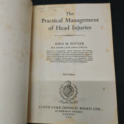 The Practical Management of Head Injuries - John M. Potter รูปที่ 6