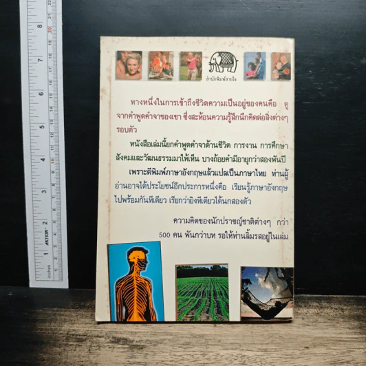 ปรัชญาชีวิตจาก 1063 สุภาษิตพร้อมแปลไทย - วันทิพย์ สินสูงสุด รูปที่ 2
