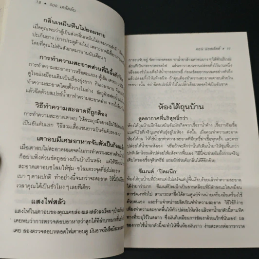 500 เคล็ดลับพิชิตความสกปรก - ดอน แอสเล็ดด์ รูปที่ 8