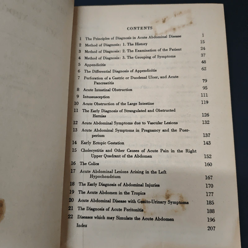 The Early Diagnosis of the Acute Abdomen - Sir Zachary Cope รูปที่ 7