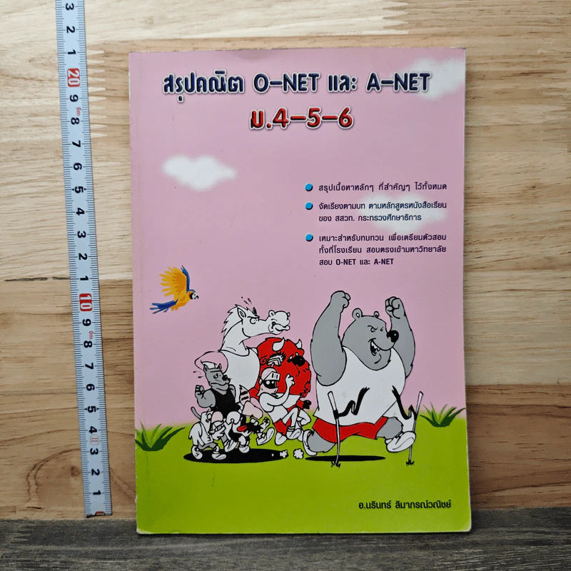 สรุปคณิต O-NET และ A-NET ม.4-5-6 - อ.นรินทร์ ลิมากรณ์วณิชย์ รูปที่ 1