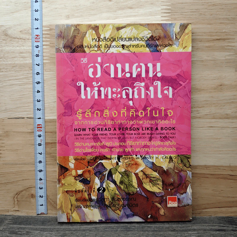 วิธีอ่านคนให้ทะลุถึงใจ - Gerard I. Nierenberg (จีราร์ด ไอ. ไนเรนเบอร์ก), Henry H. Calero (เฮนรี่ เอช. คาเลโอ) รูปที่ 1