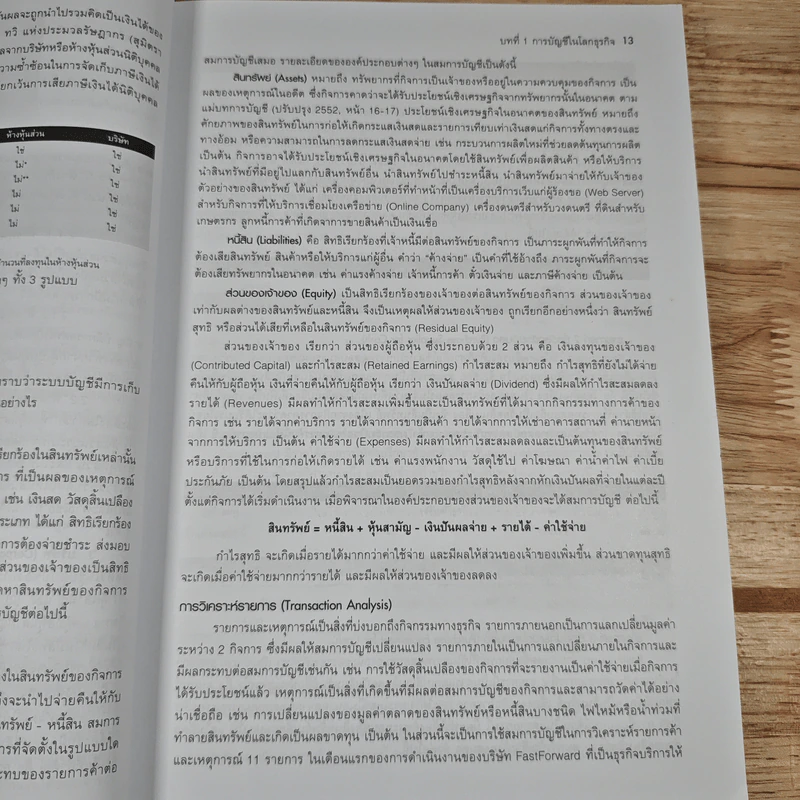 การบัญชีการเงิน Financial Accounting รูปที่ 12