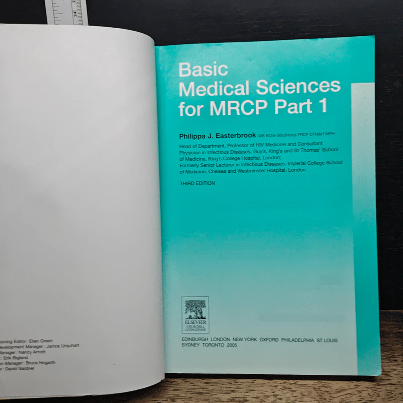 Basic Medical Sciences for MRCP Part 1 - Philippa J. Easterbrook รูปที่ 6