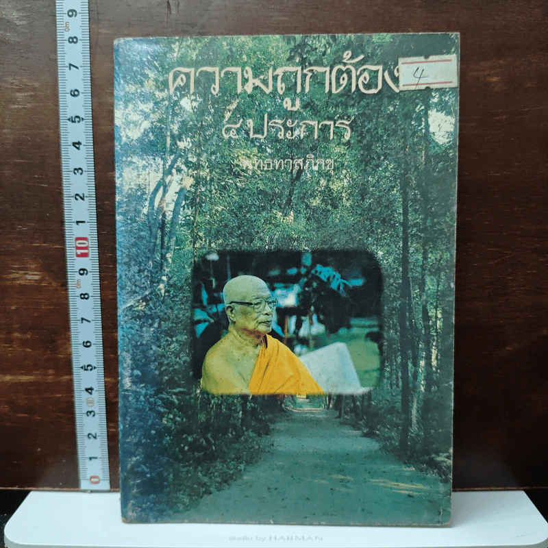 ความถูกต้อง 4 ประการ - ท่านพุทธทาสภิกขุ รูปที่ 1