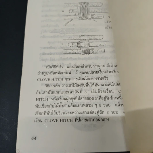 เงื่อนแสนกล สนุกกับการผูกเงื่อนสารพัดประโยชน์ - วัฒนา วนะสุข รูปที่ 8
