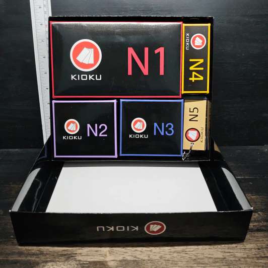 Kioku บัตรคันจิ N1-N5 สำหรับผู้เรียนภาษาญี่ปุ่น รูปที่ 1