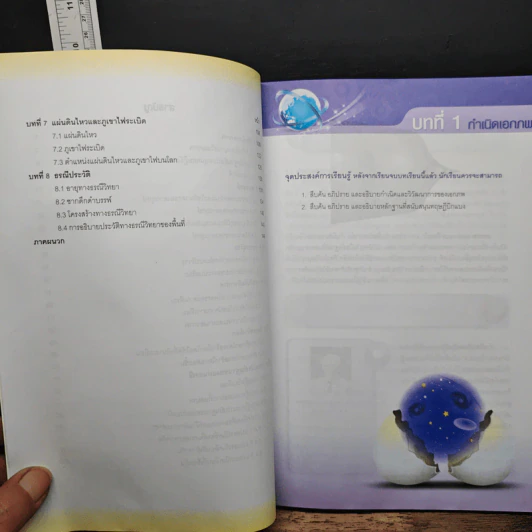 หนังสือเรียน รายวิชาพื้นฐานวิทยาศาสตร์ ดวงดาวและโลกของเรา มัธยมศึกษาปีที่ 4-6 รูปที่ 8