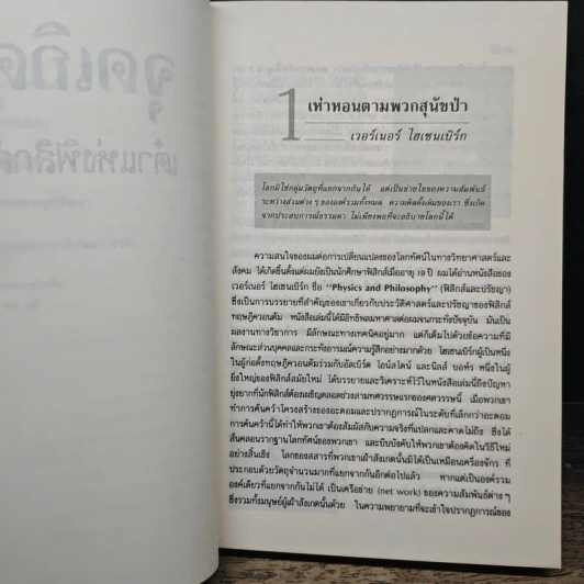Uncommon Wisdom ภูมิปัญญาแห่งศตวรรษ บทสนทนาข้ามพรมแดนความรู้ของผู้ทรงปัญญา จุดเกิดเต๋าแห่งฟิสิกส์ รูปที่ 10