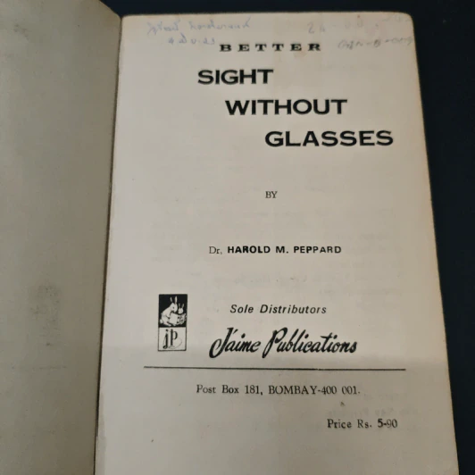 Better Sight Without Glasses - Dr. Harold M. Peppard รูปที่ 6