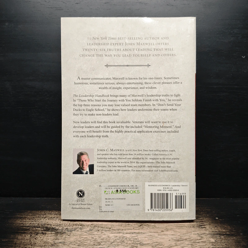 The Leadership Handbook - John C. Maxwell รูปที่ 2