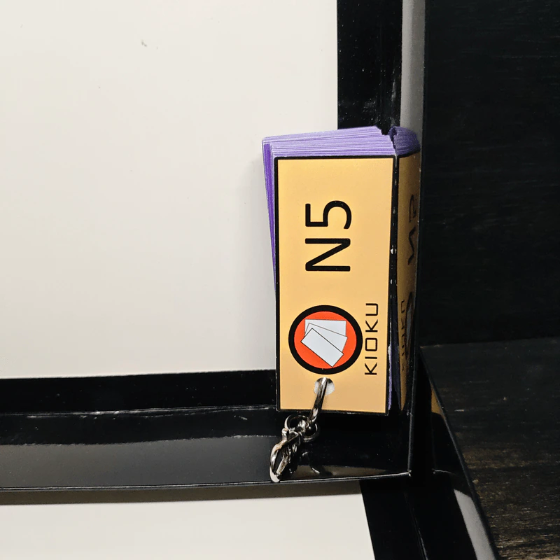 Kioku บัตรคันจิ N1-N5 สำหรับผู้เรียนภาษาญี่ปุ่น รูปที่ 7