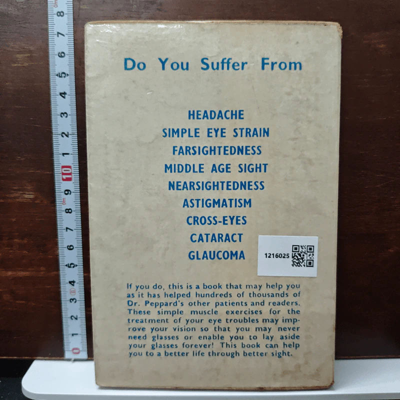 Better Sight Without Glasses - Dr. Harold M. Peppard รูปที่ 2
