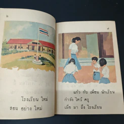 หนังสืออ่านเพิ่มเติมภาษาไทย สำหรับชั้นประถมศึกษาปีที่ 1-2 เรื่อง โรงเรียนใหม่ รูปที่ 7