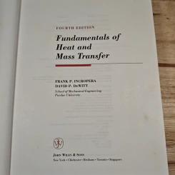 Fundamentals of Heat and Mass Transfer Fourth Edition - Frank P. Incropera, David P. DeWitt รูปที่ 8
