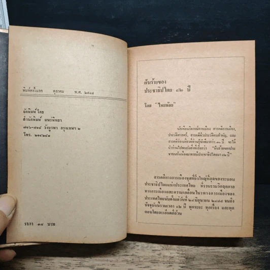 ประชาธิปไตย 42 ปี - ไทยน้อย รูปที่ 6