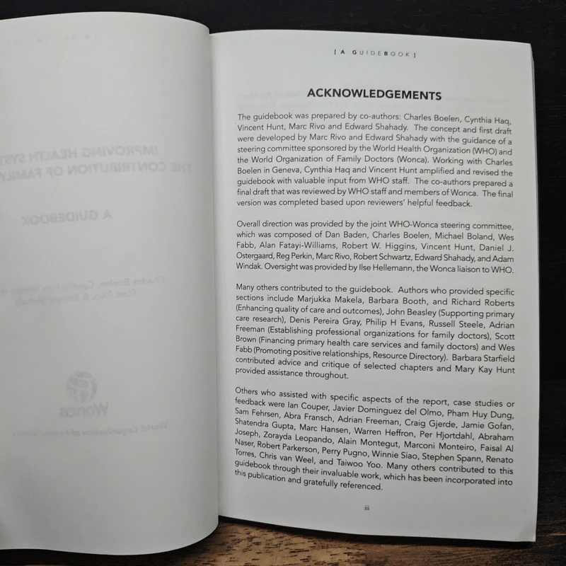 Improving Health Systems: The Contribution of Family Medicine-A Guidebook รูปที่ 6