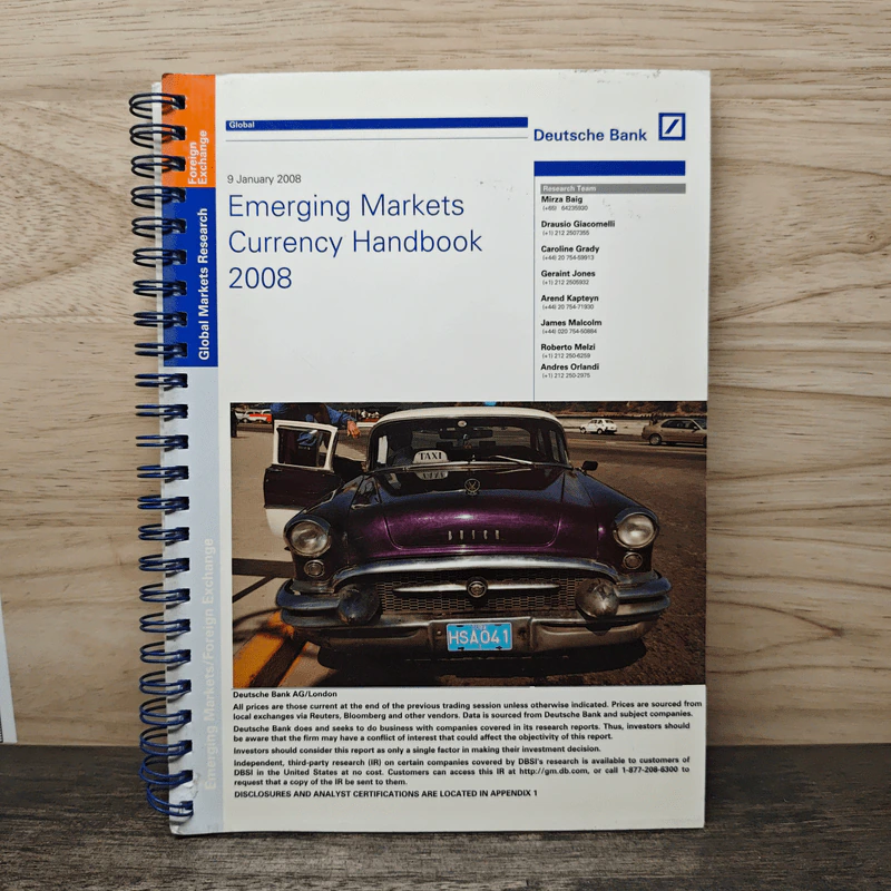 Emerging Markets Currency Handbook 2008 รูปที่ 1