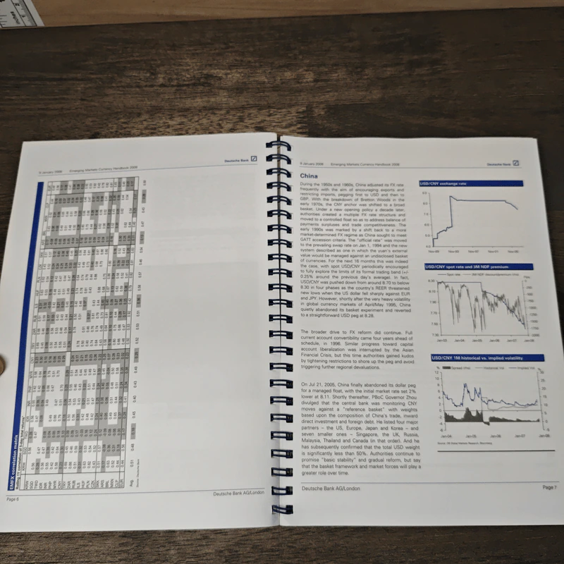Emerging Markets Currency Handbook 2008 รูปที่ 6