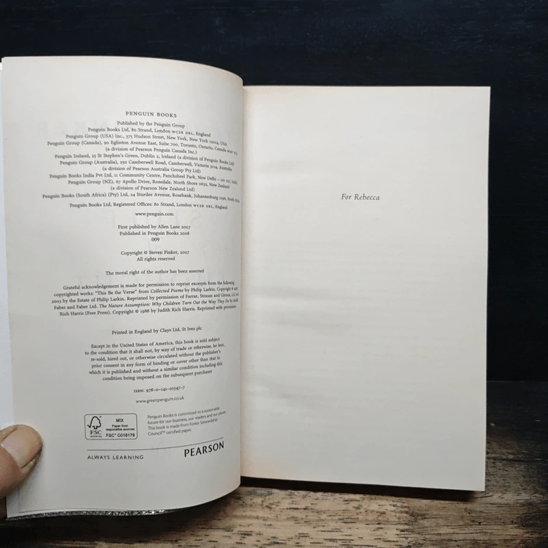 The Stuff of Thought - Steven Pinker รูปที่ 6