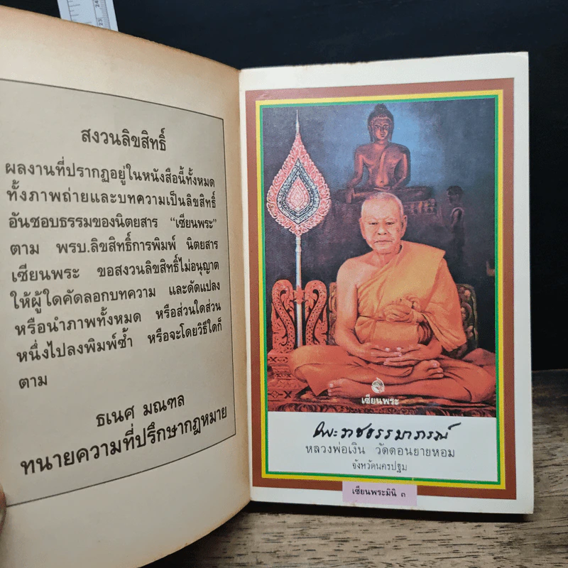 เซียนพระมินิ ฉบับ หลวงพ่อเงิน วัดดอนยายหอม รูปที่ 6