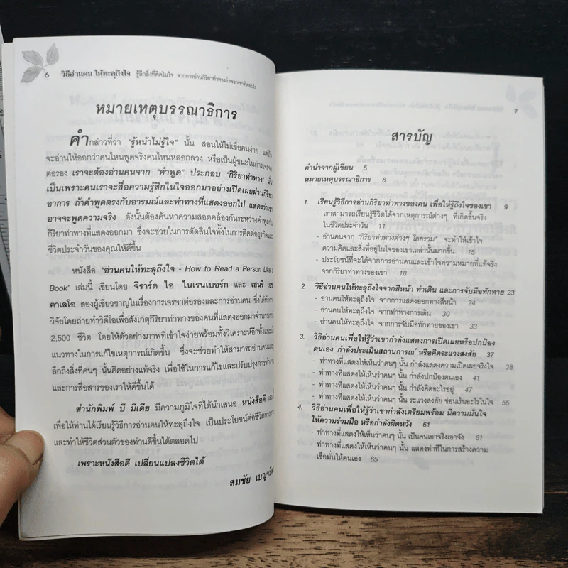 วิธีอ่านคนให้ทะลุถึงใจ - Gerard I. Nierenberg (จีราร์ด ไอ. ไนเรนเบอร์ก), Henry H. Calero (เฮนรี่ เอช. คาเลโอ) รูปที่ 7