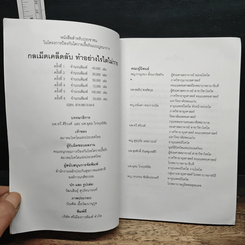 กลเม็ดเคล็ดลับทำอย่างไรไตไม่วาย - นพ.ทวี ศิริวงศ์, นพ.อุดม ไกรฤทธิชัย รูปที่ 6