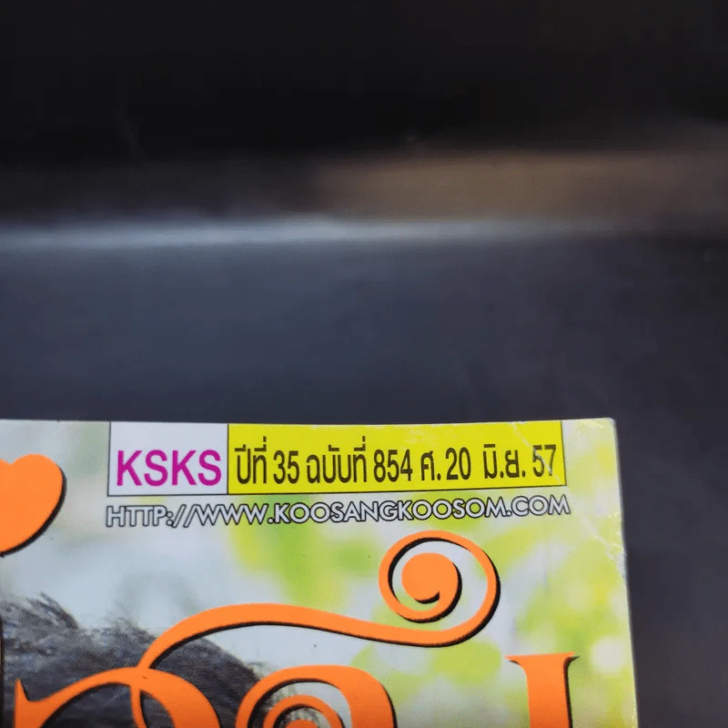 คู่สร้างคู่สม ปีที่ 35 ฉบับที่ 854 มิ.ย.2557 ปอ ทฤษฎี รูปที่ 2